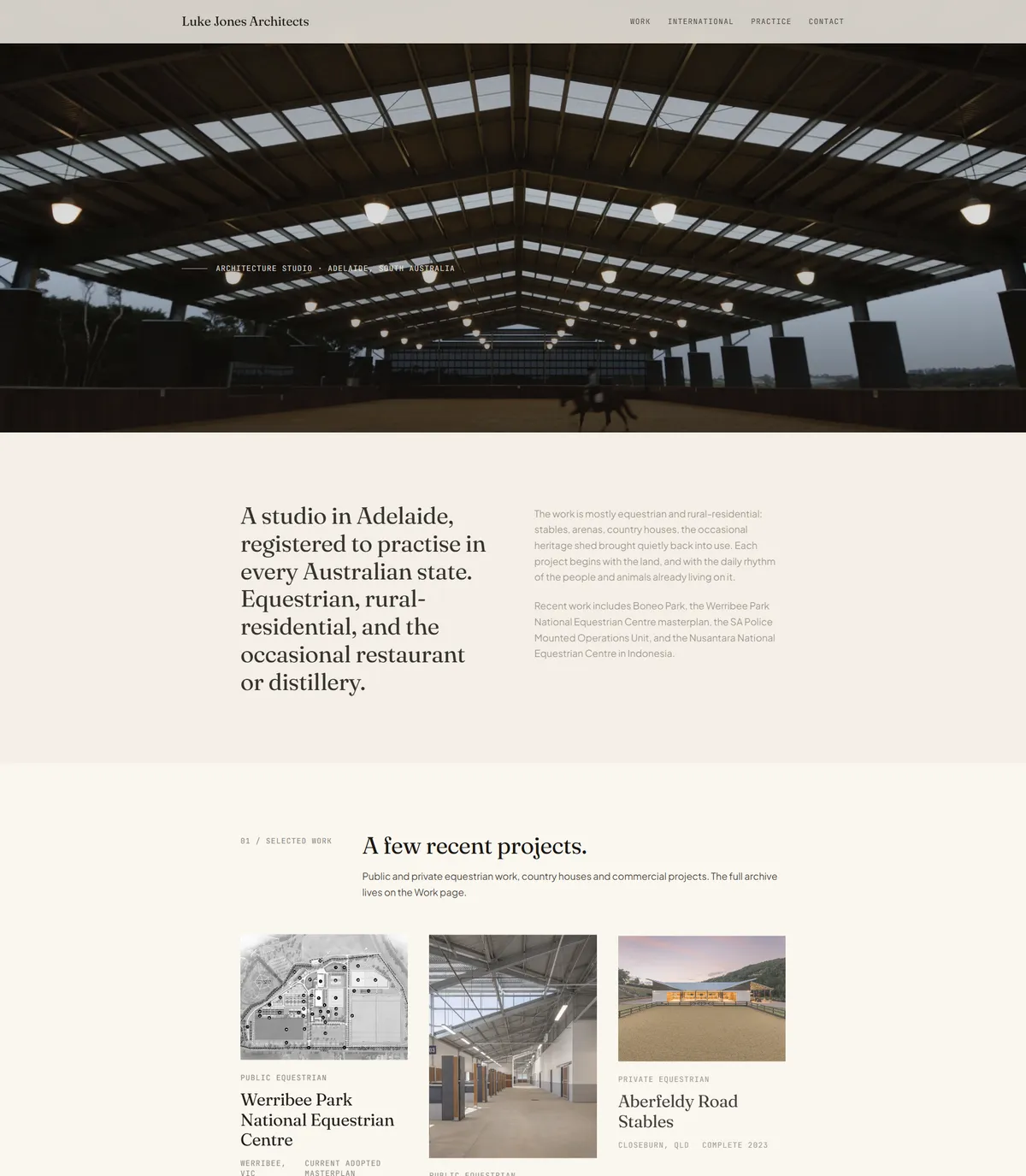 Luke Jones Architects new SEO website after the rebuild