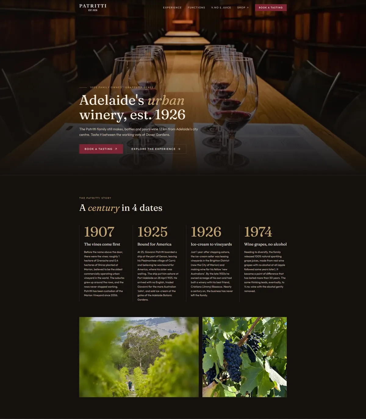 Patritti new SEO website after the rebuild